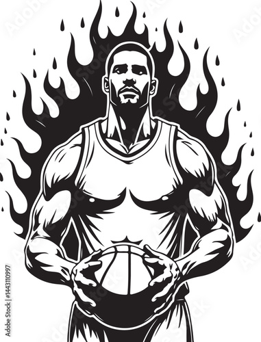 Flaming Court Warrior