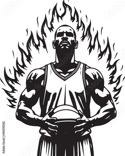 Flaming Court Warrior