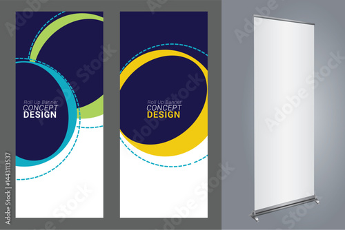 Professional Roll Up Concept 