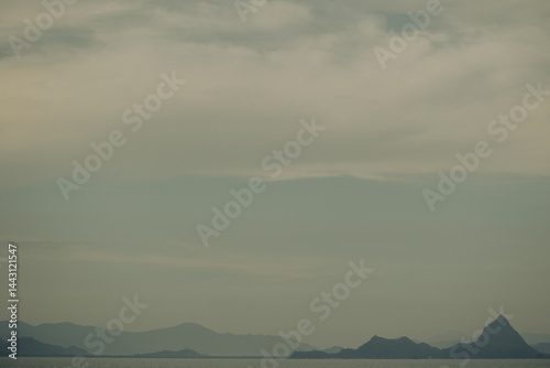 Sanrise  on Samui Thailand  with amazing nature and sky