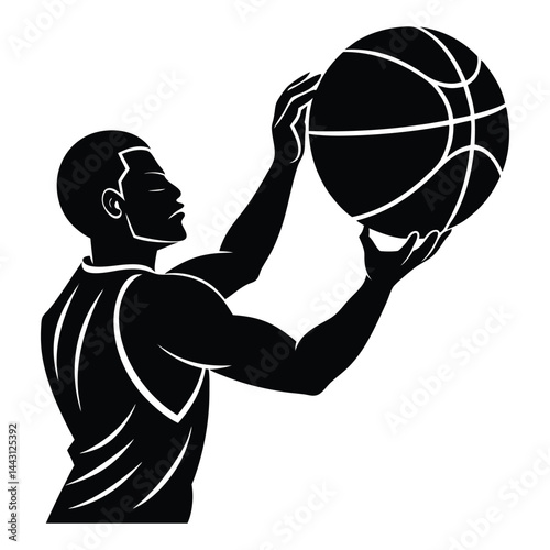 basketball player silhouette