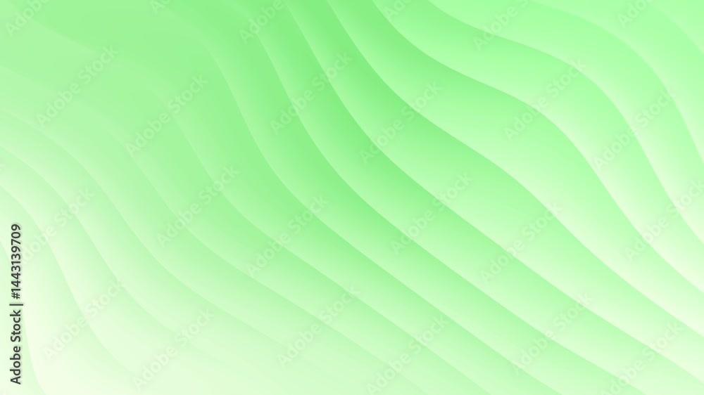 Animación abstracta de ondas y curvas en movimiento suave y fluido, con un gradiente colorido y una estética minimalista, moderna y premium.