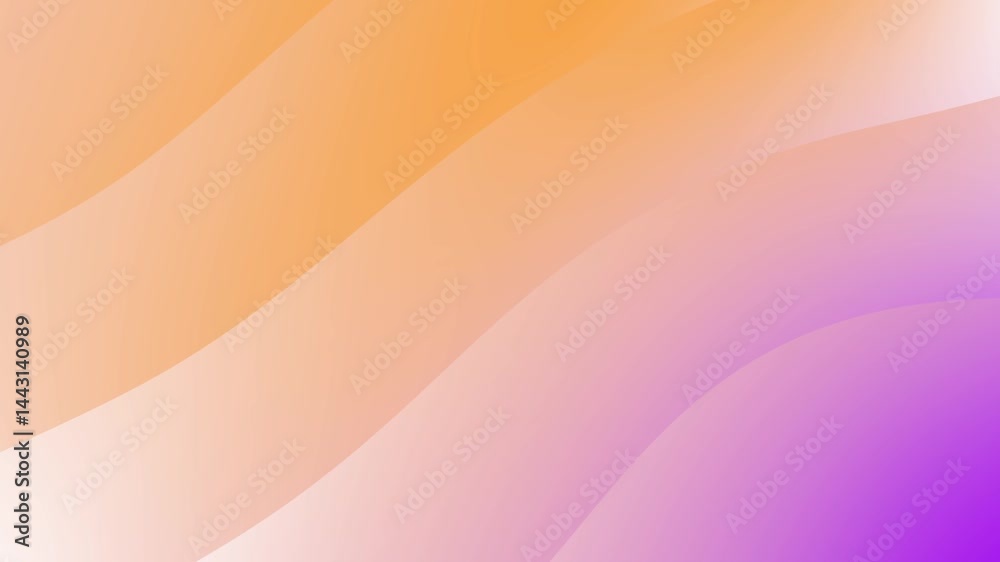 Animación abstracta de ondas y curvas en movimiento suave y fluido, con un gradiente colorido y una estética minimalista, moderna y premium.