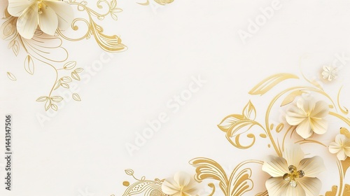 Wedding Invitation Images with a Simple White Background: Modern, Elegant, and Minimalist Design for Creative Projects