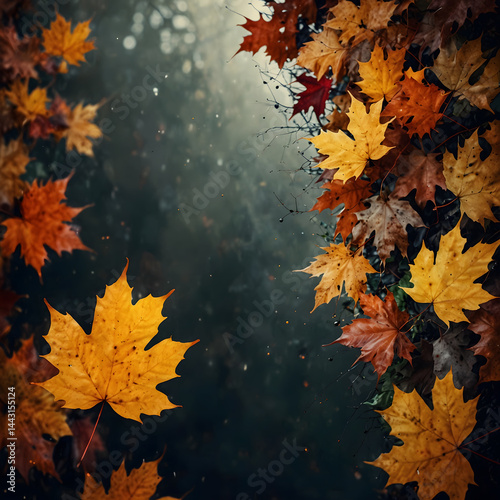 autumn leaves background
