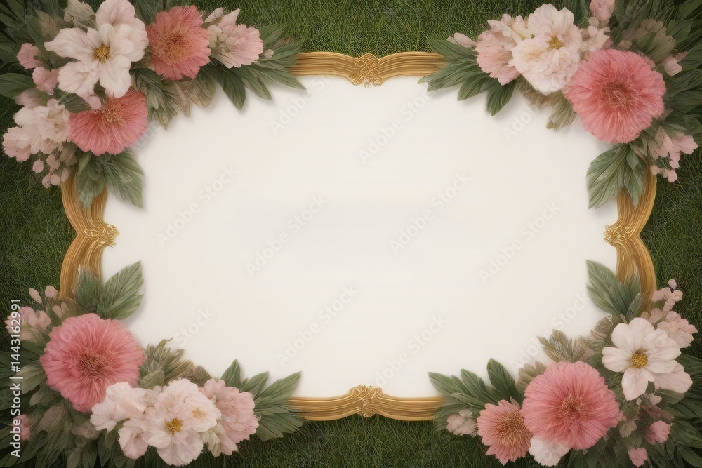 Obraz premium vintage photo frame