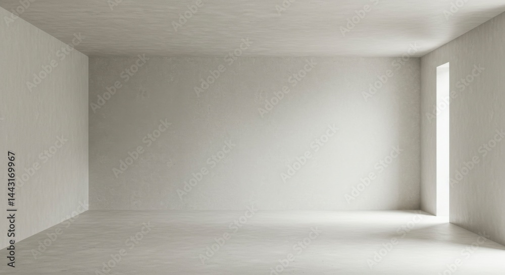 Fototapeta premium Empty room, light and space