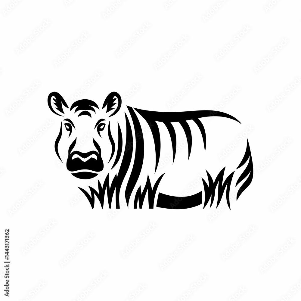 Obraz premium animal icon and logo