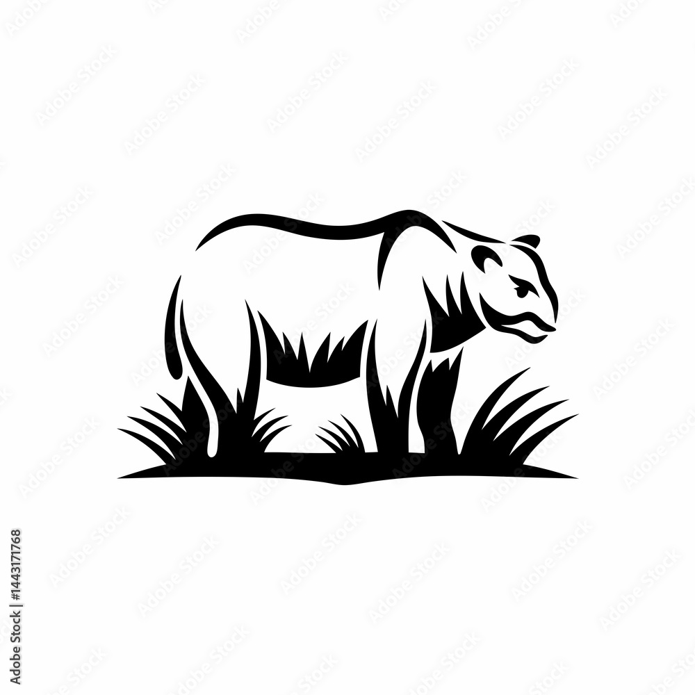Obraz premium animal icon and logo