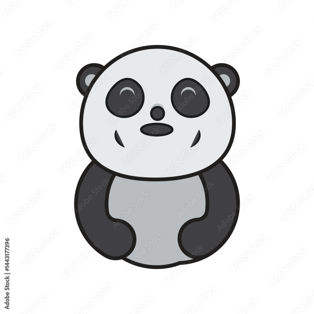Fototapeta premium Panda Loggo Template