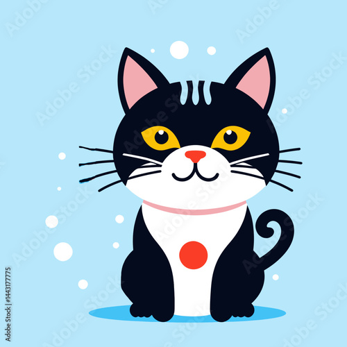 Cute_Cartoon_Black_Cat_Illustration_Adorable_Animal_Character_Design_Playful_Kitty_Graphic_Art_Fun_Pet_Artwork_Creative_Digital_Drawing_Whimsical_Feline_Illustration