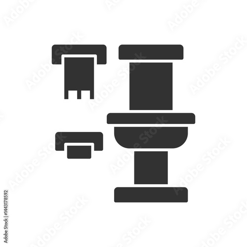 Toilet Icon Sign Symbol