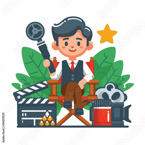 director, media, equipment, movie, video, professional, production, industry, film, camera, studio, technology, cinematography, scene, cinema, art, shoot, crew, set, creative, copy space, team, digita
