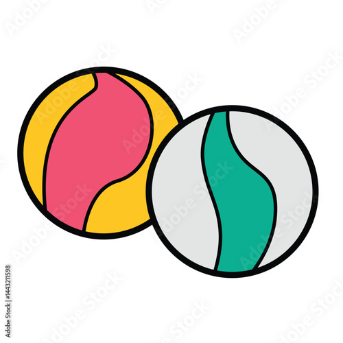 Marble ball toys for kids, marble vertor cartoon illustration, clip art marble, gundu keneker kelici guli stin neker
