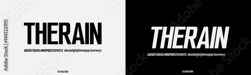 Technology science font, digital cyber alphabet made futurism style, Latin uppercase letters
