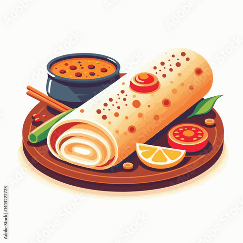food, chutney, indian, meal, traditional, restaurant, delicious, dosa, healthy, asian, breakfast, sambar, cuisine, sambhar, masala dosa, india, spicy, vegetarian, plate, masala, kerala, curry, served,