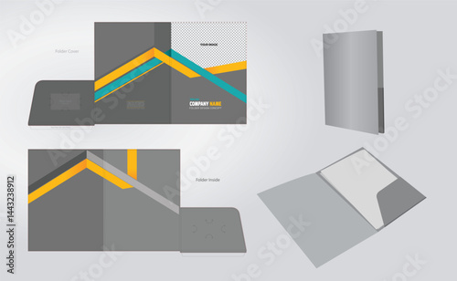 Corporate Identity Business Folder-Concept 