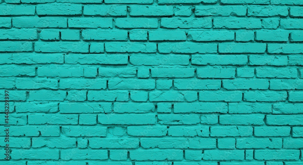 custom made wallpaper toronto digitalTeal Brick Wall