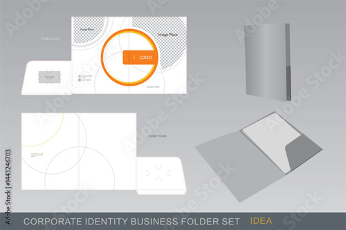 Corporate Identity Business Folder-Concept 