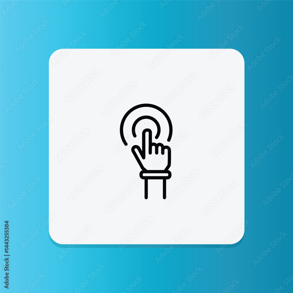 Finger clicking a UI button, representing UX-focused copywriting. Finger clicking a UI button, representing UX-focused copywriting.