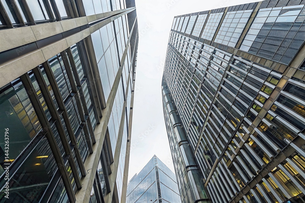 Fototapeta premium tall building in a modern city