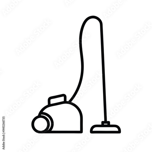 vacuum cleaner isolated on white background