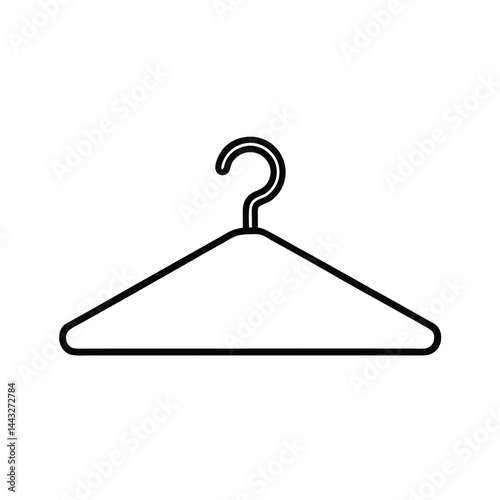 hanger isolated on white background