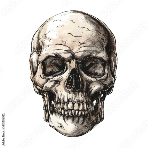 a highly detailed hand-drawn