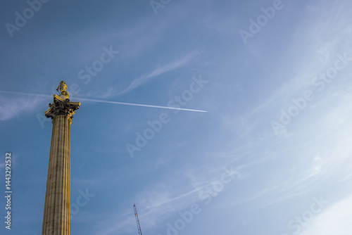 wind turbine in the sky