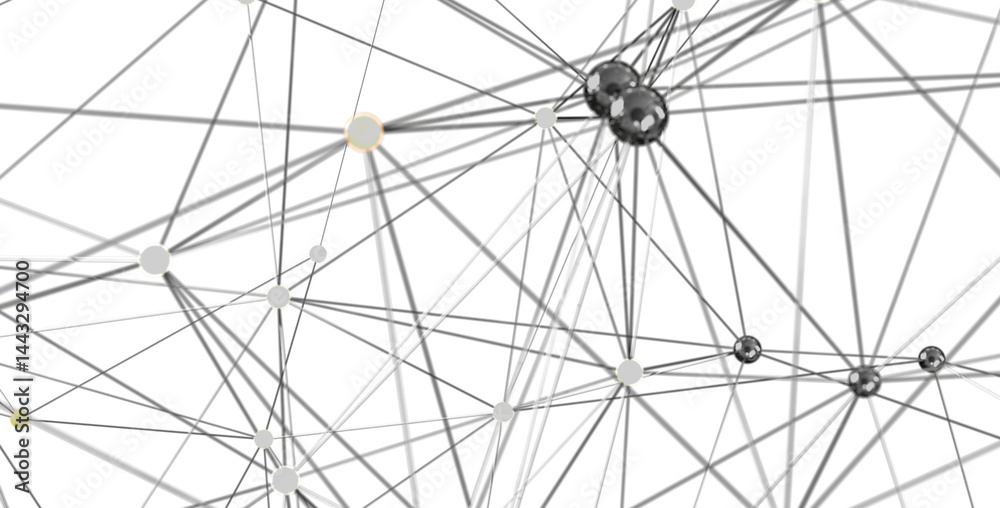 Obraz premium Stock photo of an abstract network. Perfect for technology, connection, and communication concepts.