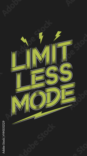 Bold Streetwear Typography T-Shirt – Empowering Urban Quote Design photo