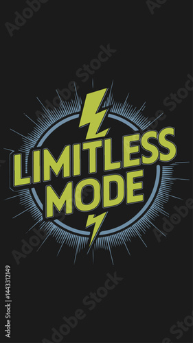 Bold Streetwear Typography T-Shirt – Empowering Urban Quote Design photo