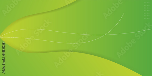 Abstract background with geometric shapes. Dynamic abstract composition Vector illustration. Design element for web banners, posters, green and yellow