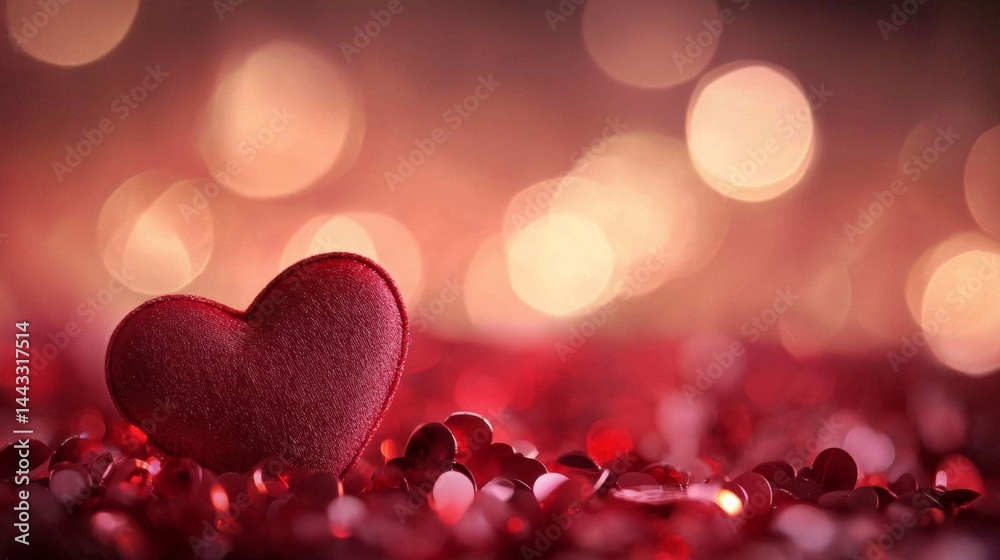 This vibrant bokeh design features soft red hearts that blur beautifully together. This vibrant bokeh design features soft red hearts that blur beautifully together.