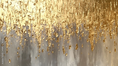 Monocolor alcohol ink marbling raster background. Liquid waves and stains. Black and gold abstract fluid art. Acrylic and oil paint flow monochrome contemporary backdrop, black marble with golden vein