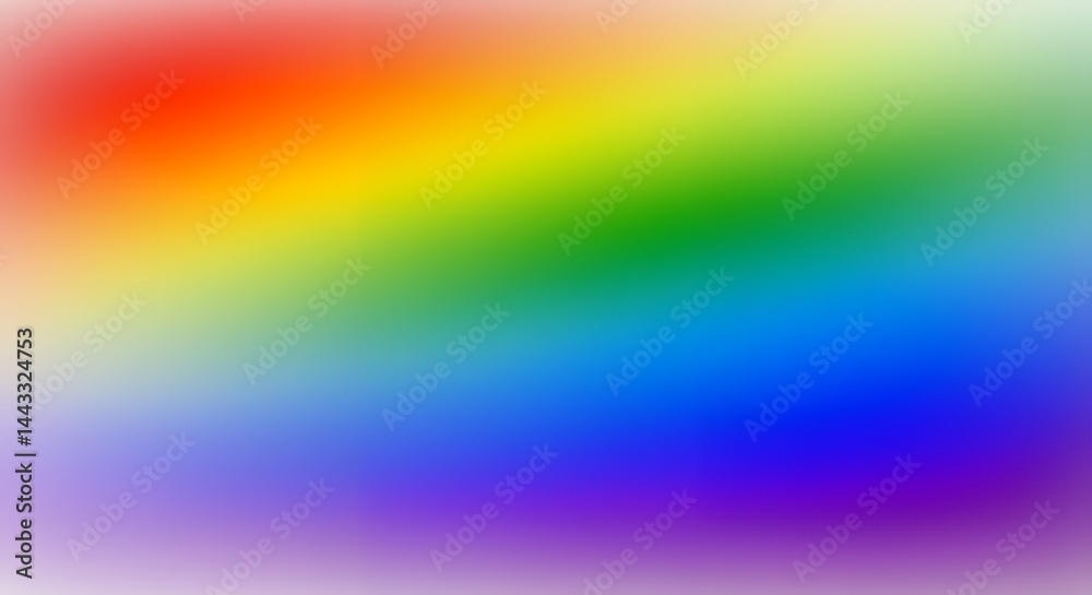 Obraz premium Rainbow Gradient Background