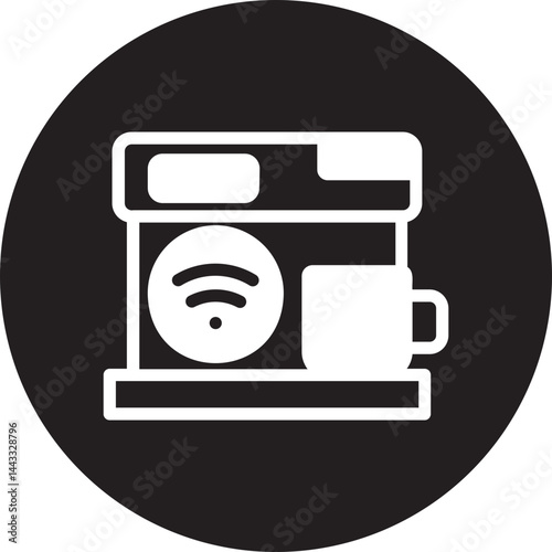 Coffee Maker glyph icon