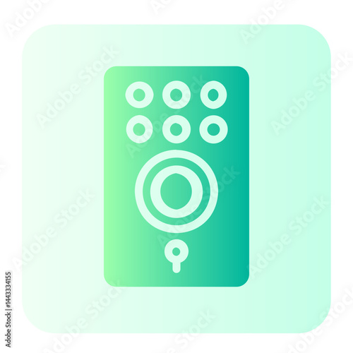 Smart Door  gradient icon