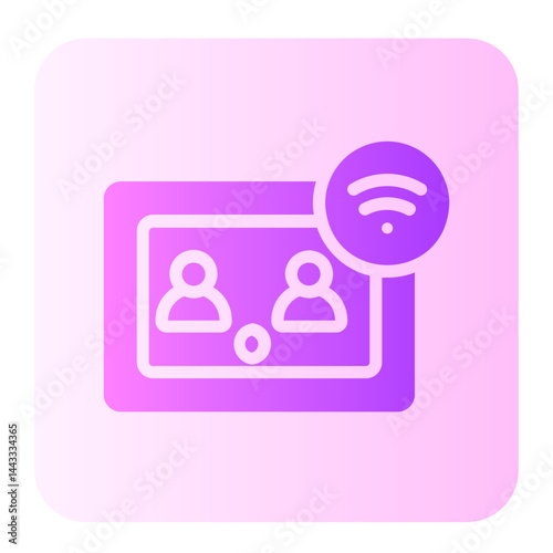 intercom gradient icon