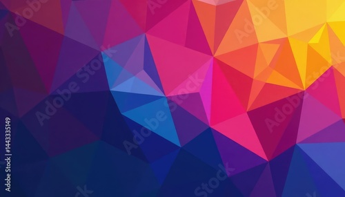 Abstract geometric shapes, vibrant color scheme , abstract, color, geometric pattern
