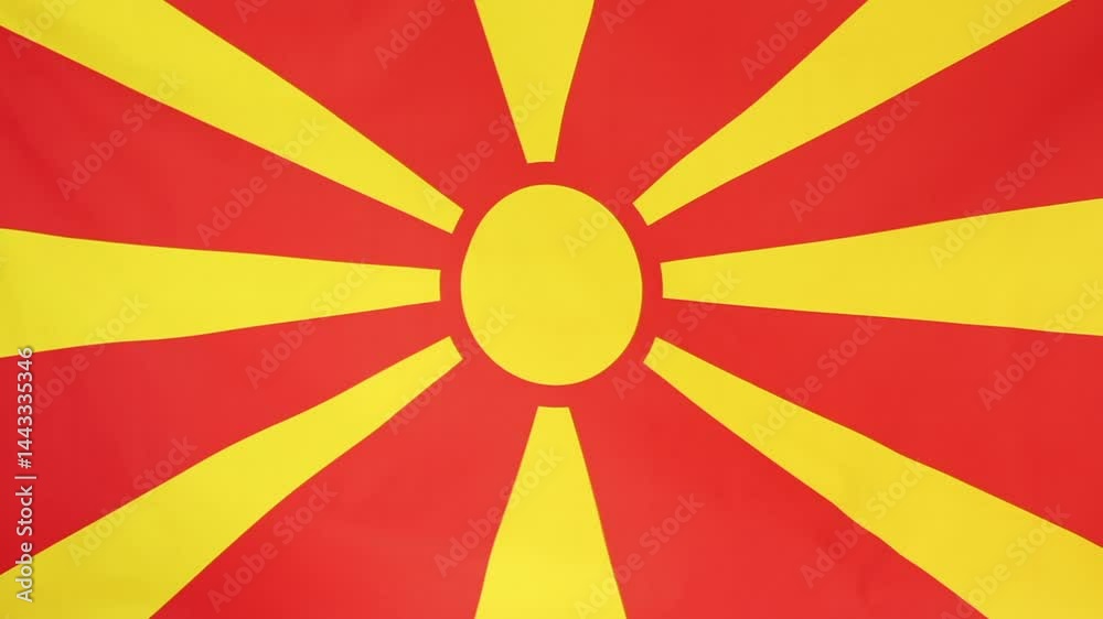 0645_Vd_MaNational flag of Macedonia 0645_Vd_MaNational flag of Macedonia