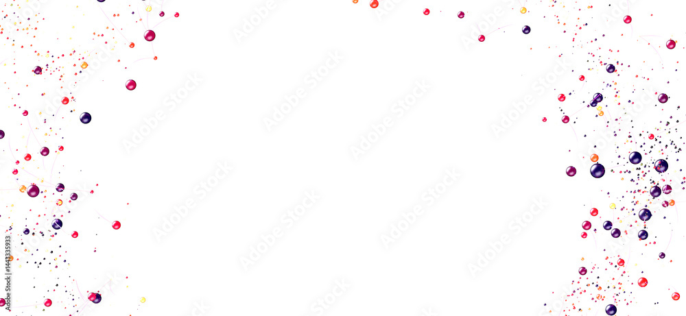 Abstract background with colorful nodes and connections, ideal for tech or science. Abstract background with colorful nodes and connections, ideal for tech or science.