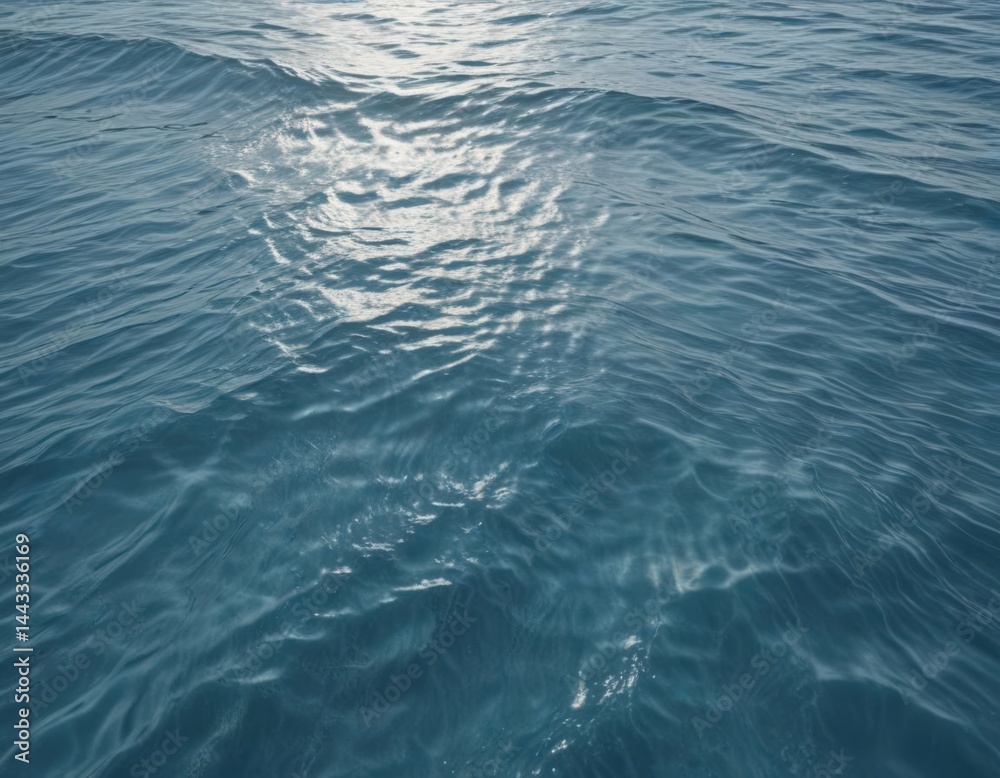 Serene blue water wave texture Subtle ripples, calming ocean surface , sea, surface Serene blue water wave texture Subtle ripples, calming ocean surface , sea, surface
