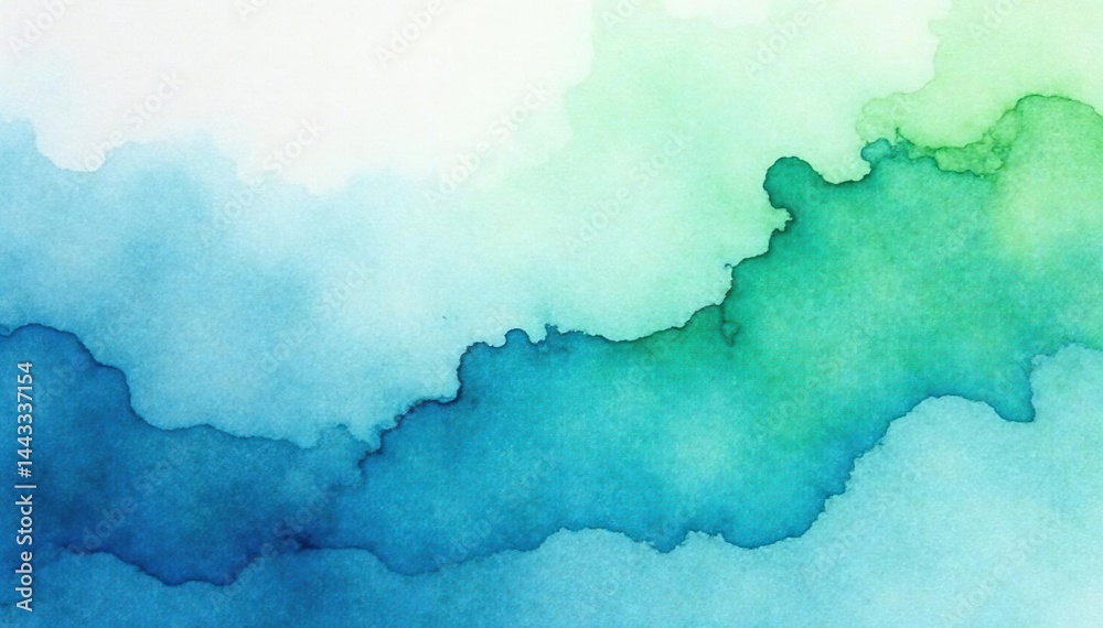 Subtle, flowing watercolor washes in blues and greens, soft texture, seamless water pattern, ripple Subtle, flowing watercolor washes in blues and greens, soft texture, seamless water pattern, ripple