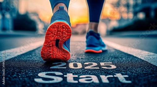 Energized feet tread a path marked for progress in 