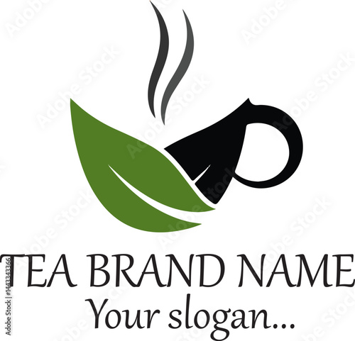 Tea Hot Drinks Logo