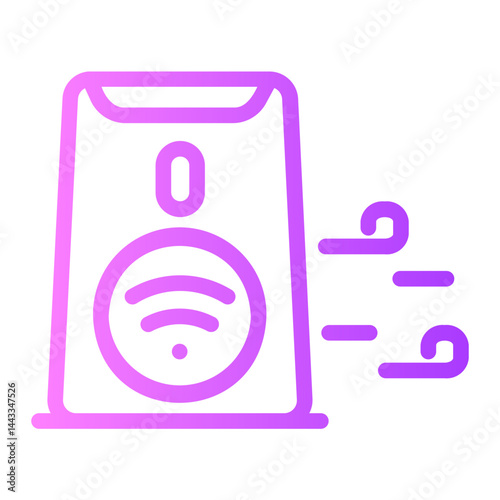 air purifier gradient icon