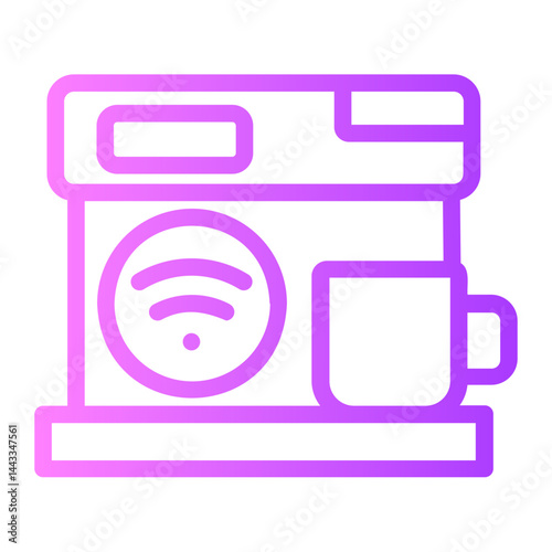 Coffee Maker gradient icon