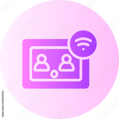 intercom gradient icon