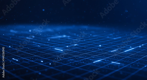 Fototapeta Naklejka Na Ścianę i Meble -  abstract technology background IA generated 